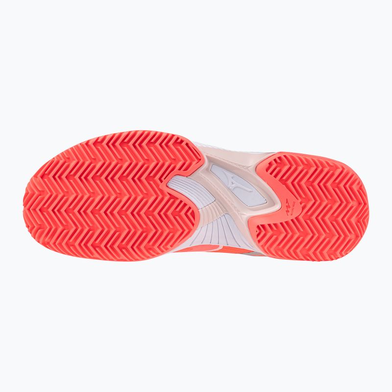 Buty do tenisa damskie Mizuno Wave Exceed Court CC W calypso coral/white/barely pink 9