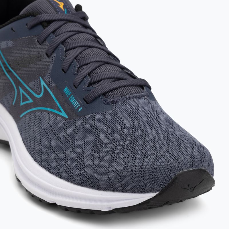 Buty do biegania męskie Mizuno Wave Equate 9 odyssey gray/capri breeze/black 7