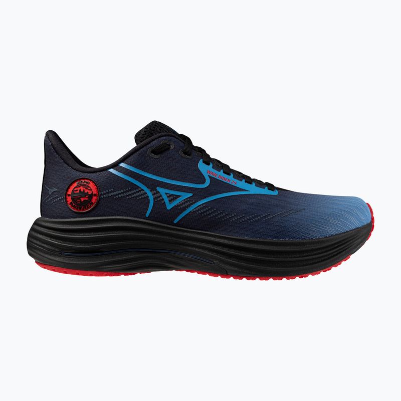 Buty do biegania Mizuno Wave Rider 29 amsterdam black/all aboard/high risk red 8