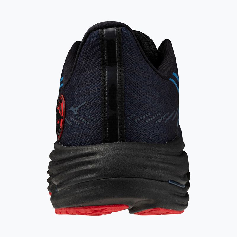 Buty do biegania Mizuno Wave Rider 29 amsterdam black/all aboard/high risk red 10