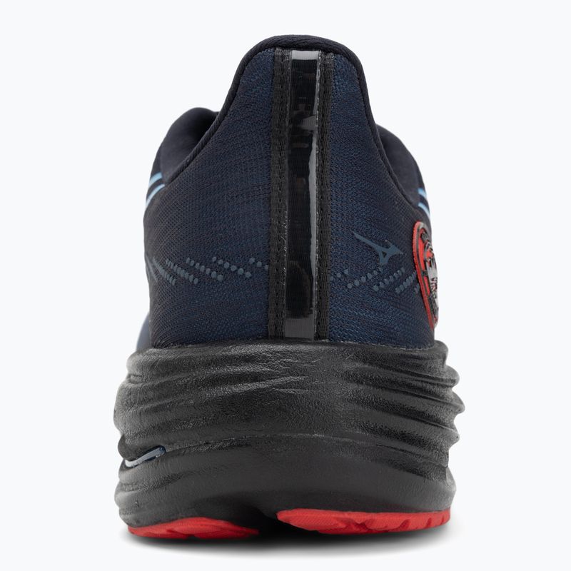 Buty do biegania Mizuno Wave Rider 29 amsterdam black/all aboard/high risk red 6