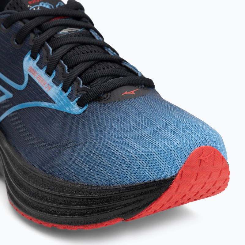 Buty do biegania Mizuno Wave Rider 29 amsterdam black/all aboard/high risk red 7