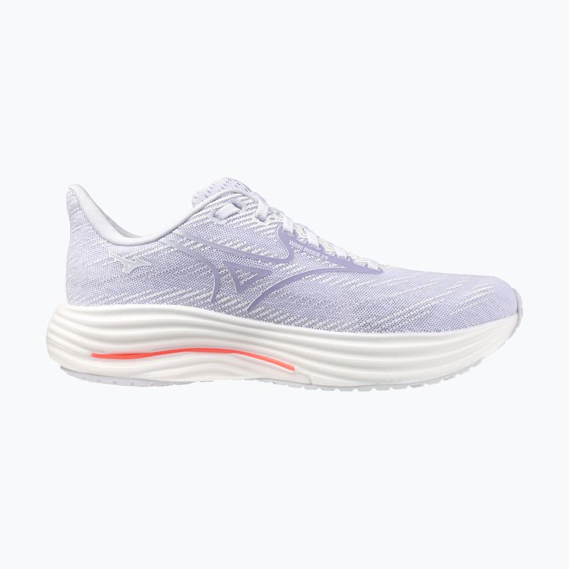 Buty do biegania damskie Mizuno Wave Rider 29 white/icelandic blue/strikingcoral 8