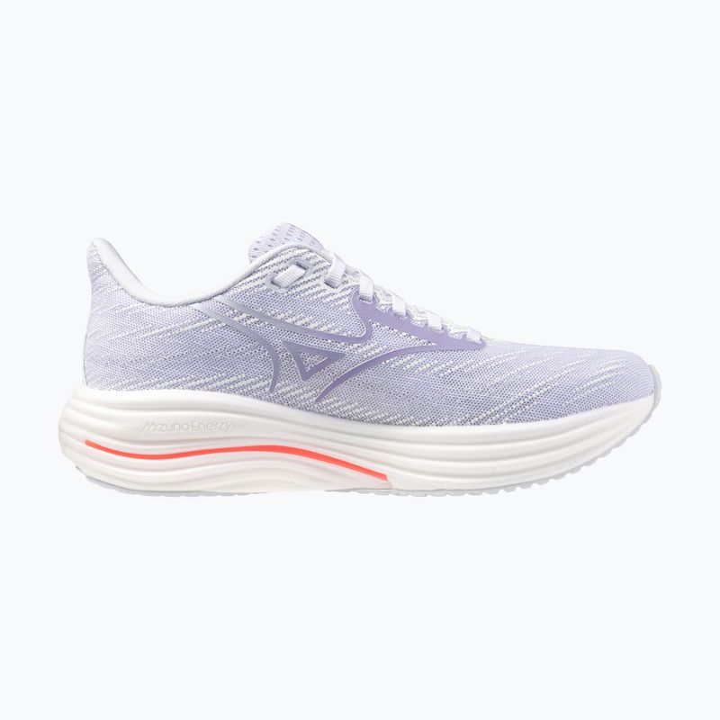 Buty do biegania damskie Mizuno Wave Rider 29 white/icelandic blue/strikingcoral 9
