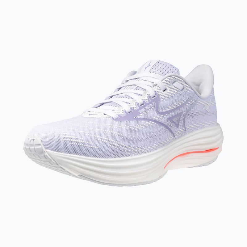 Buty do biegania damskie Mizuno Wave Rider 29 white/icelandic blue/strikingcoral 10