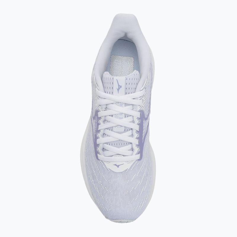 Buty do biegania damskie Mizuno Wave Rider 29 white/icelandic blue/strikingcoral 5