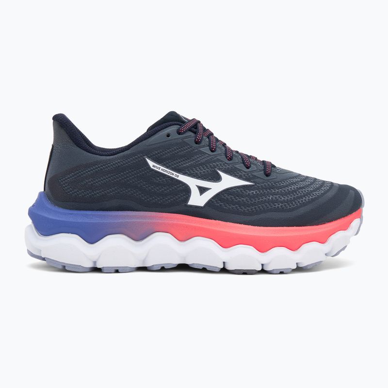 Buty do biegania damskie Mizuno Wave Horizon 8 odyssey gray/white/striking co 2