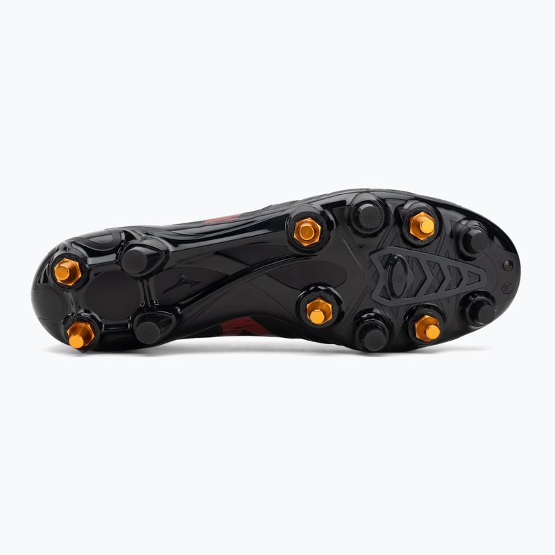 Buty piłkarskie męskie Mizuno Morelia Neo IV Beta Elite Mix SG black/morelia 40th red/black 4