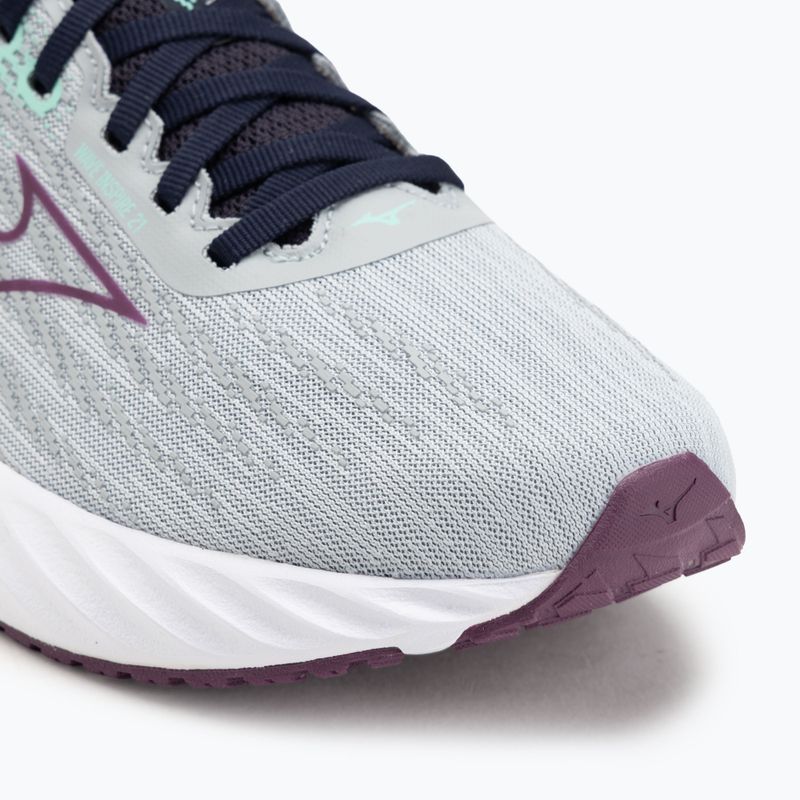Buty do biegania damskie Mizuno Wave Inspire 21 pearl blue/dark purple/ice green 7