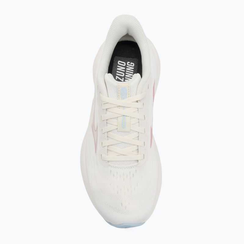 Buty do biegania damskie Mizuno Revolt 4 snow white/bleached mauve/nantucket breeze 5