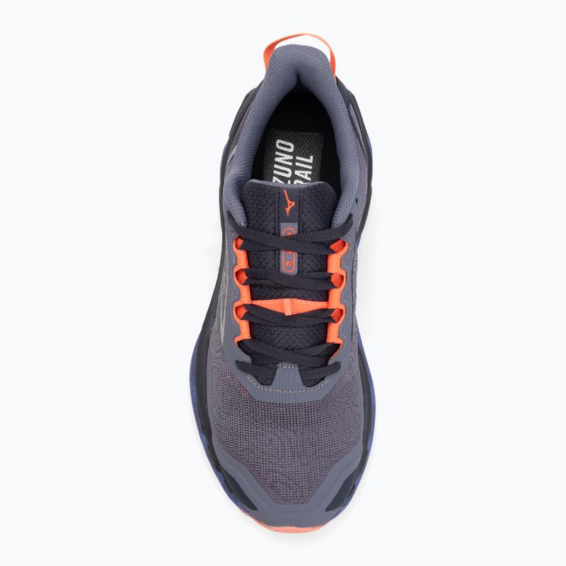 Buty do biegania damskie Mizuno Wave Mujin 11 blue granite/silver/striking coral 5
