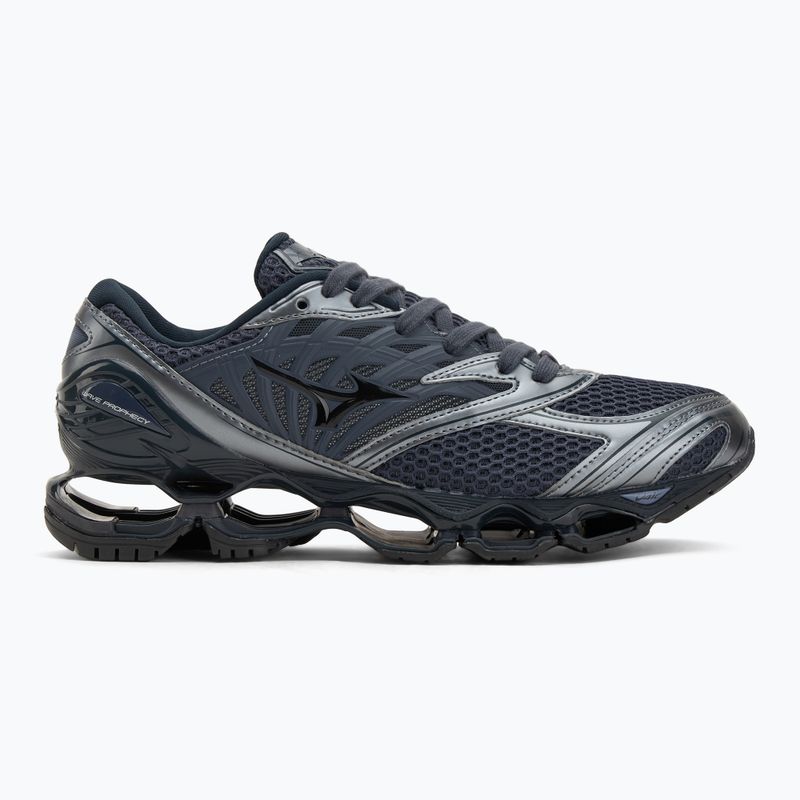 Buty męskie Mizuno Wave Prophecy LS odyssey gray/black/metallic gray 2