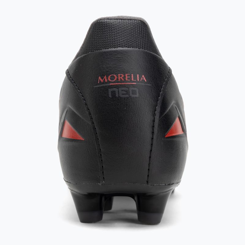 Buty piłkarskie męskie Mizuno Morelia Neo IV Pro MD black/morelia 40th red/black 6