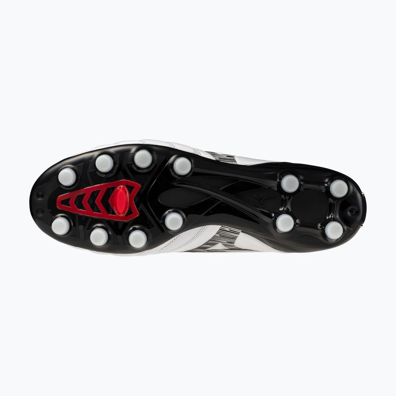 Buty piłkarskie męskie Mizuno Morelia Neo IV Pro MD white/black/chinese red 11