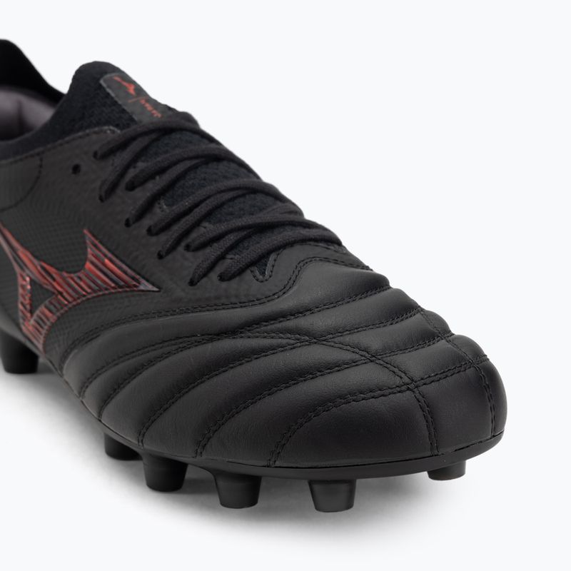 Buty piłkarskie męskie Mizuno Morelia Neo IV β Japan Fg black/morelia 40th red/black 7