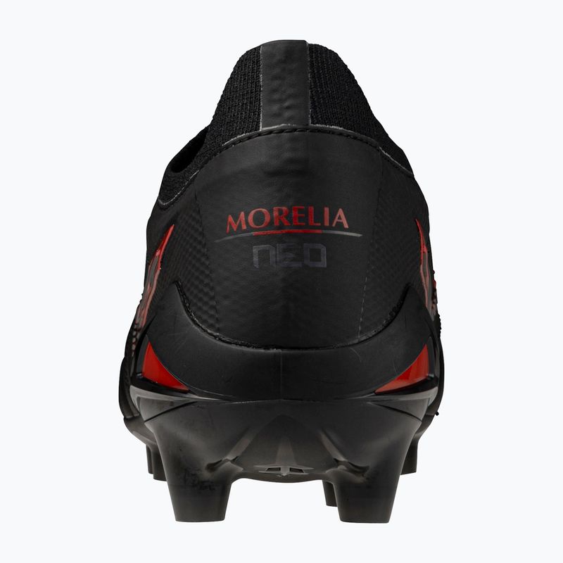 Buty piłkarskie męskie Mizuno Morelia Neo IV β Japan Fg black/morelia 40th red/black 10