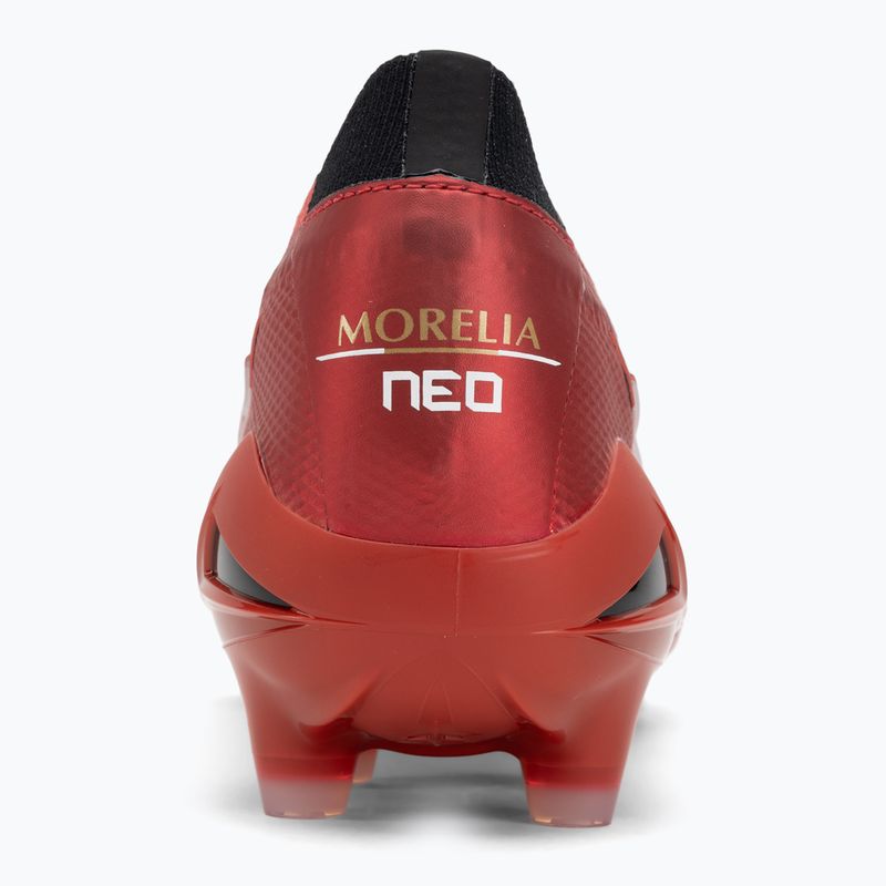 Buty piłkarskie męskie Mizuno Morelia Neo IV β Japan Fg morelia 40th red/white/black 6