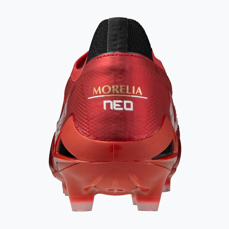 Buty piłkarskie męskie Mizuno Morelia Neo IV β Japan Fg morelia 40th red/white/black 10
