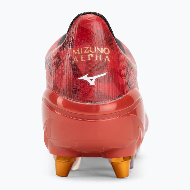 Buty piłkarskie męskie Mizuno α II Japan Mix morelia 40th red/black/gold 6