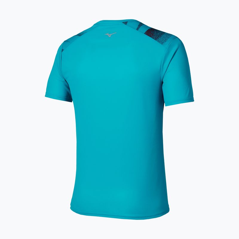 Koszulka do biegania męska Mizuno Core Graphic Tee capri breeze 6