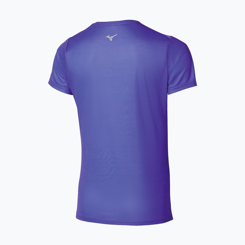 Koszulka do biegania damska Mizuno Core Graphic Tee iris bloom 2