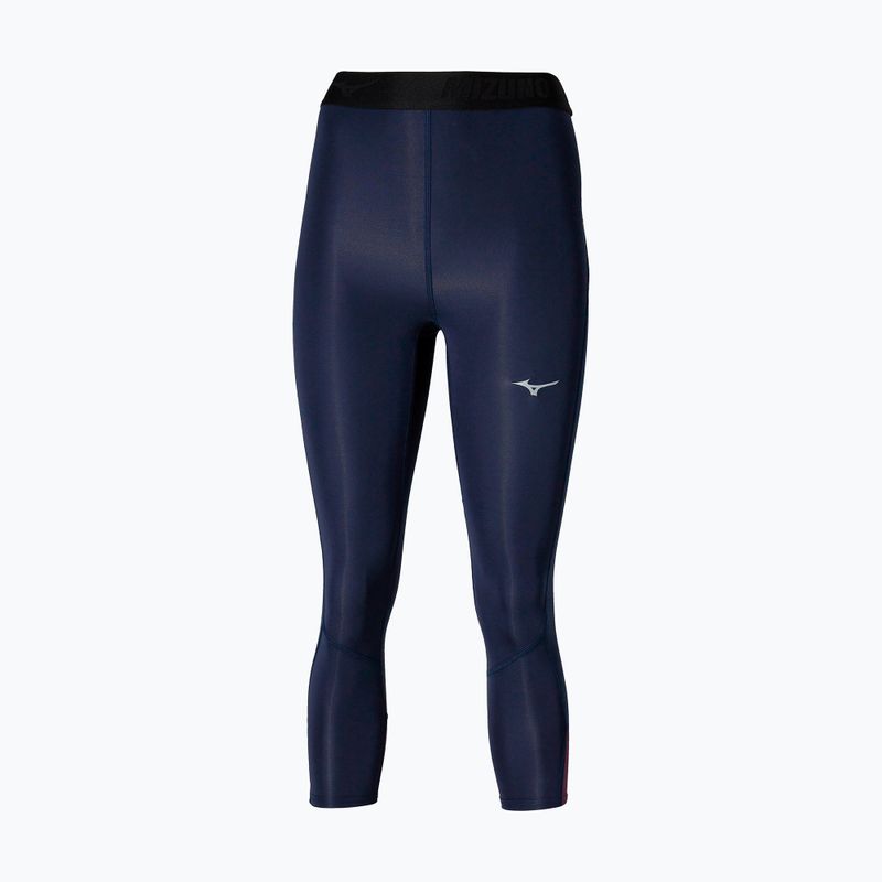 Legginsy damskie Mizuno Core Impulse 3/4 baritone blue 3