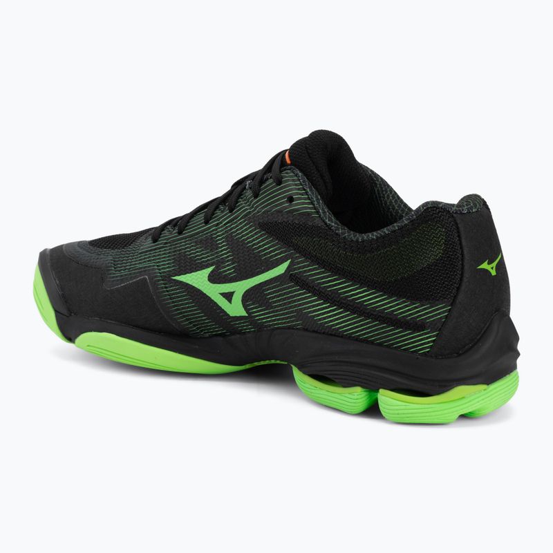 Buty do siatkówki Mizuno Wave Lightning Pro black/gloving apple/mandarin orange 3