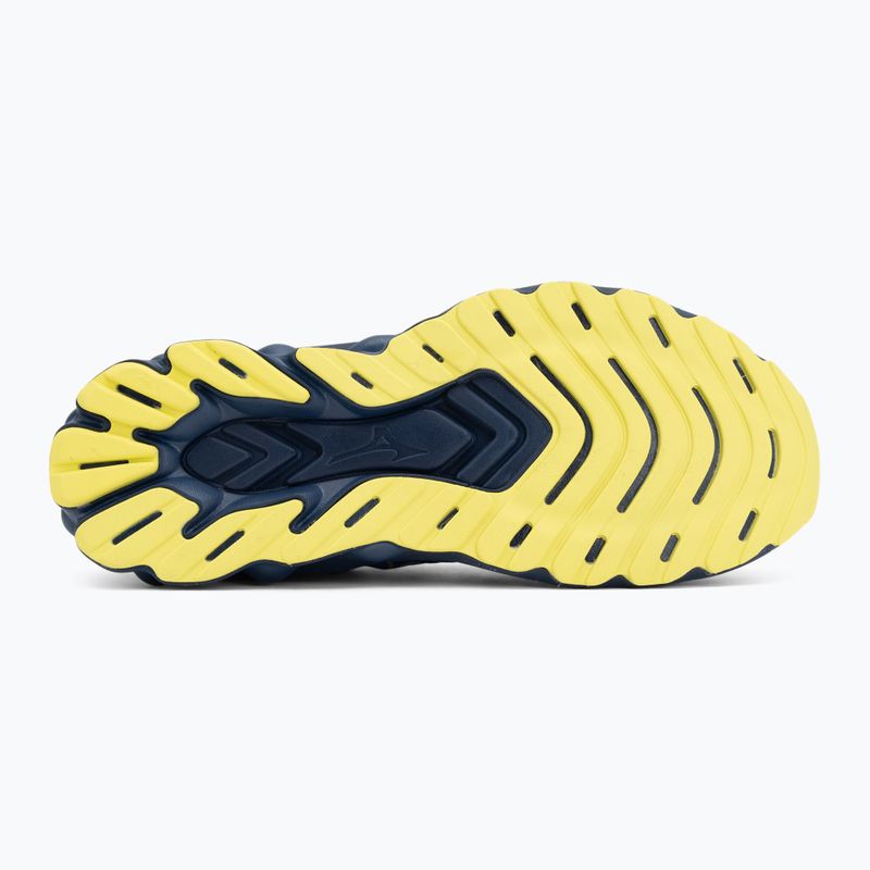 Buty do biegania męskie Mizuno Wave Skyrise 7 dazzling blue/fortune yellow/estate blue 4