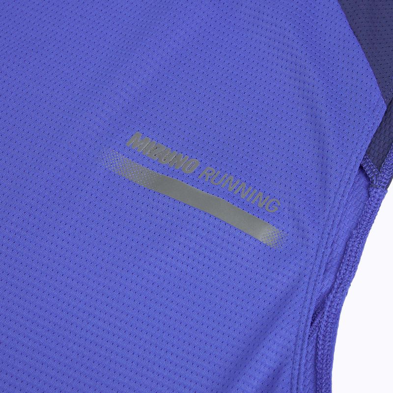 Koszulka do biegania męska Mizuno Active DryAeroFlow Tank Top dazzling blue 4