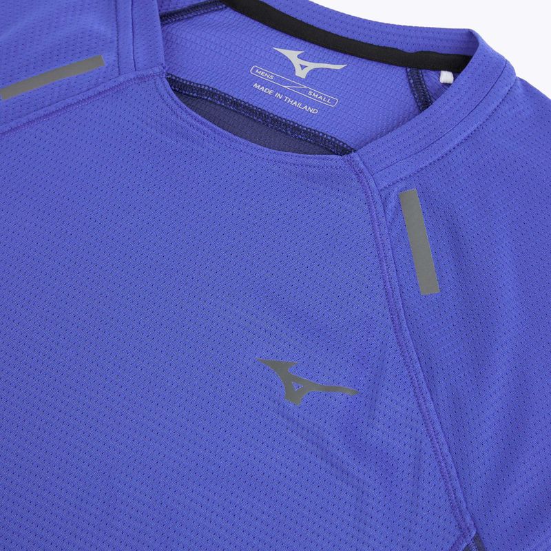 Koszulka do biegania męska Mizuno Active DryAeroFlow Tee dazzling blue 3