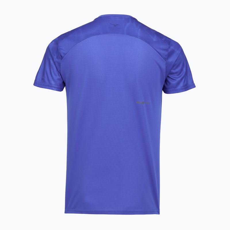 Koszulka do biegania męska Mizuno Trail Graphic Tee dazzling blue 2