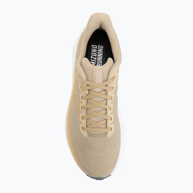 Buty do biegania męskie Mizuno Wave Sky 9 pale khaki/curds&whey/ curds&white 5