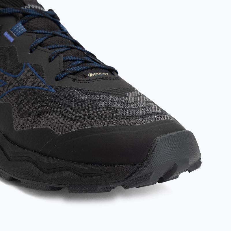 Buty do biegania męskie Mizuno Wave Daichi 9 GTX black/dress blues/black sand 7