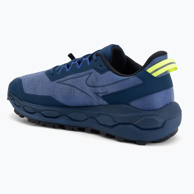 Buty do biegania męskie Mizuno Wave Mujin 11 dazzling blue/lightning yellow 3