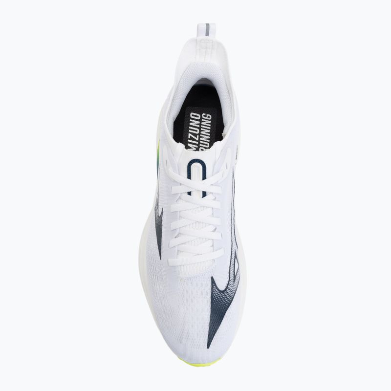 Buty do biegania męskie Mizuno Neo Zen 2 white/estate blue/lightning yellow 5
