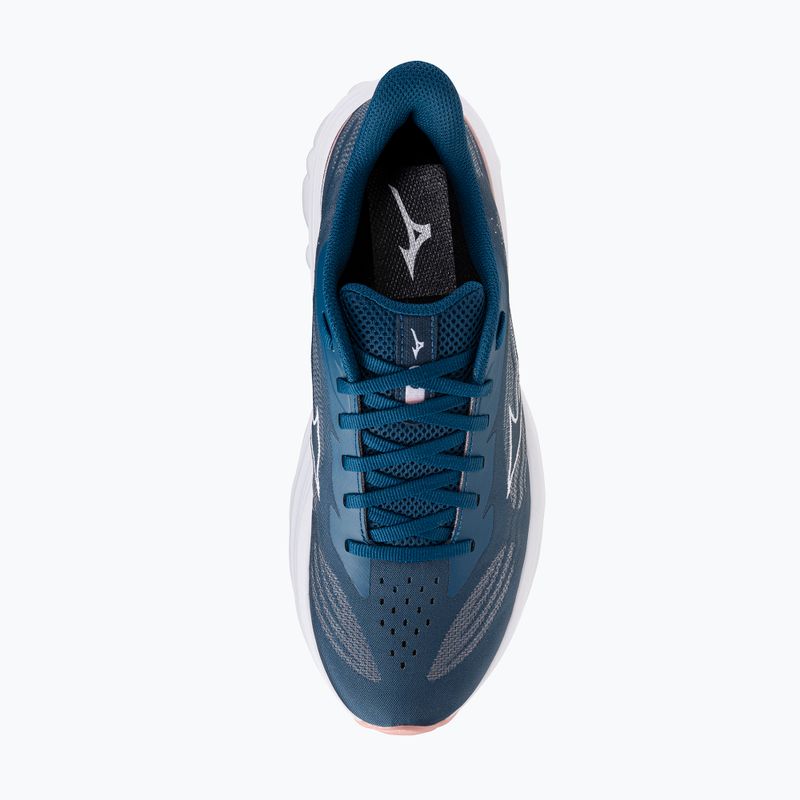 Buty do biegania damskie Mizuno Wave Skyrise 7 sailor blue/white/rose elegance 4