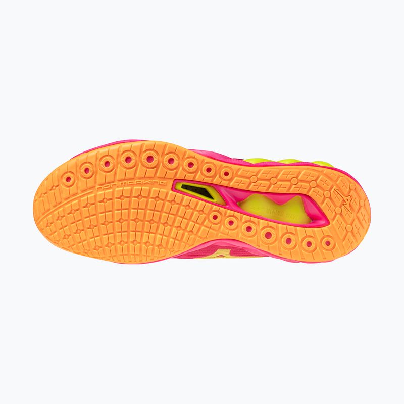 Buty do siatkówki Mizuno Wave Luminous 3 mugen pink tetra/fortune yellow/ligh 11
