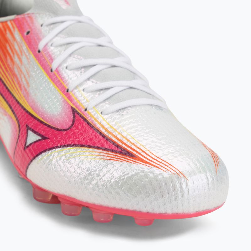 Buty piłkarskie Mizuno Alpha III Japan AG white/fuchsia purple 7