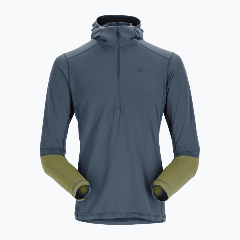 Bluza trekkingowa męska Rab Conduit Hoody orion blue 4