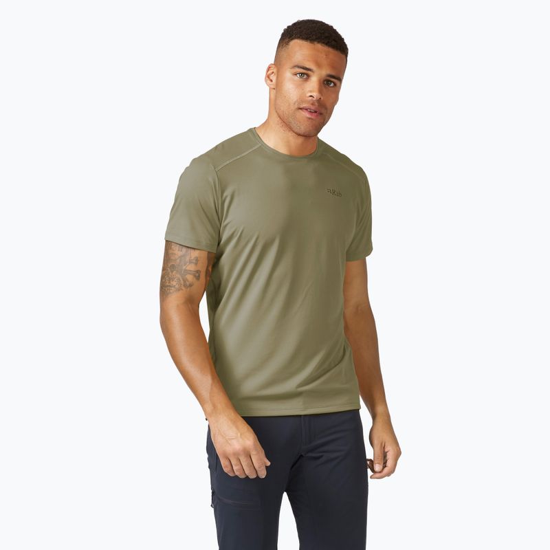 Koszulka męska Rab Force light khaki