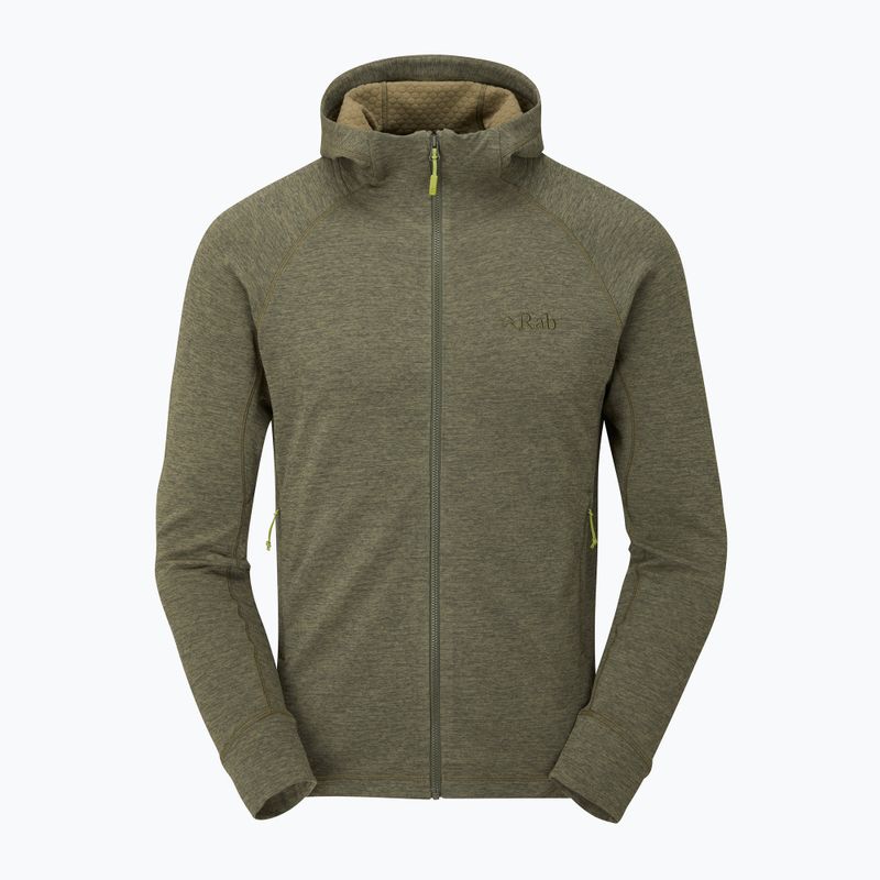 Bluza męska Rab Nexus Hoody light khaki 4