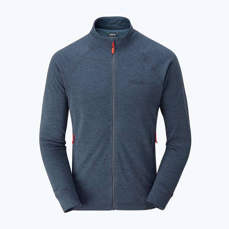 Bluza męska Rab Nexus steel 4