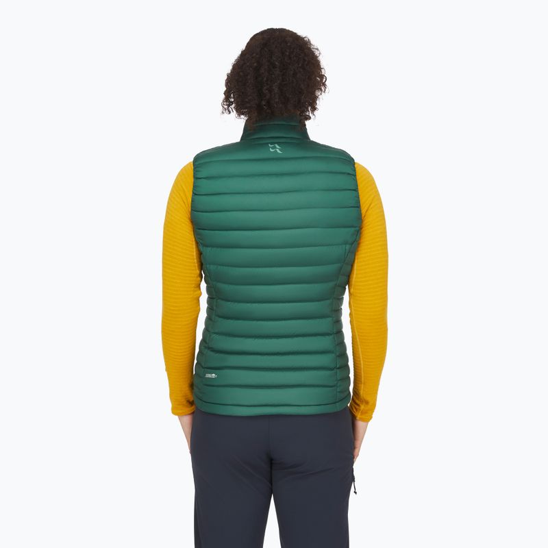 Bezrękawnik damski Rab Microlight Vest green slate 3