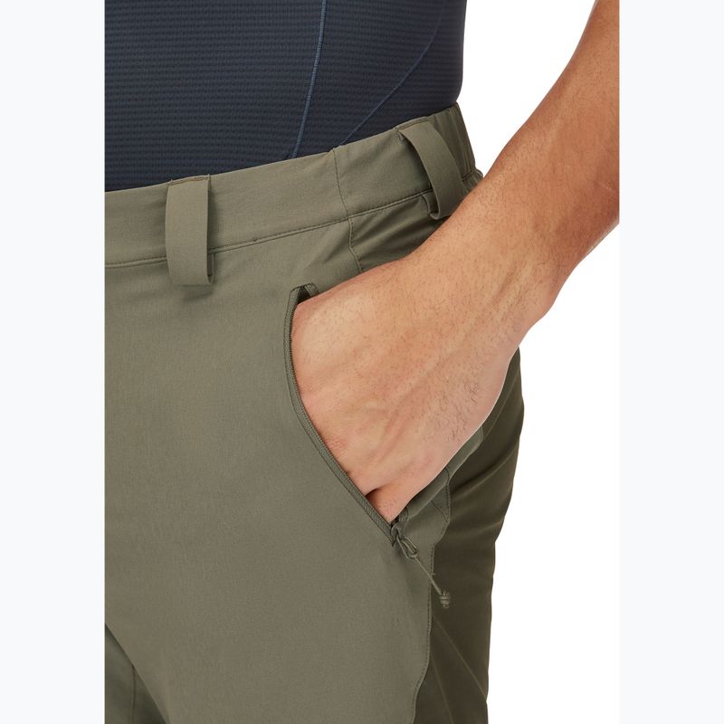 Spodenki męskie Rab Torque Mountain light khaki/army 5