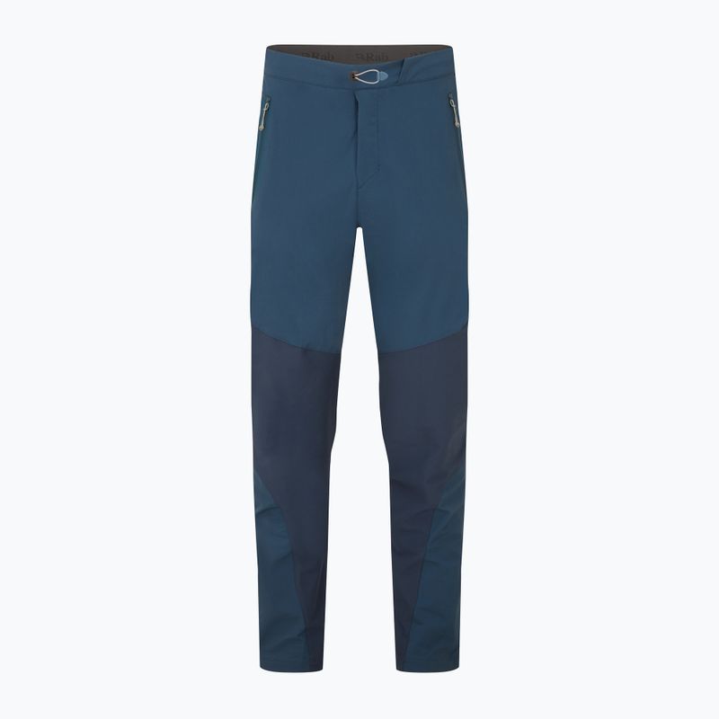 Spodnie softshell męskie Rab Torque tempest blue