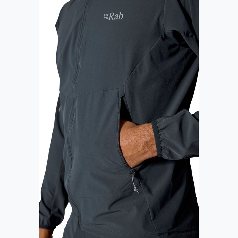 Kurtka softshell męska Rab Borealis Hoody beluga 6