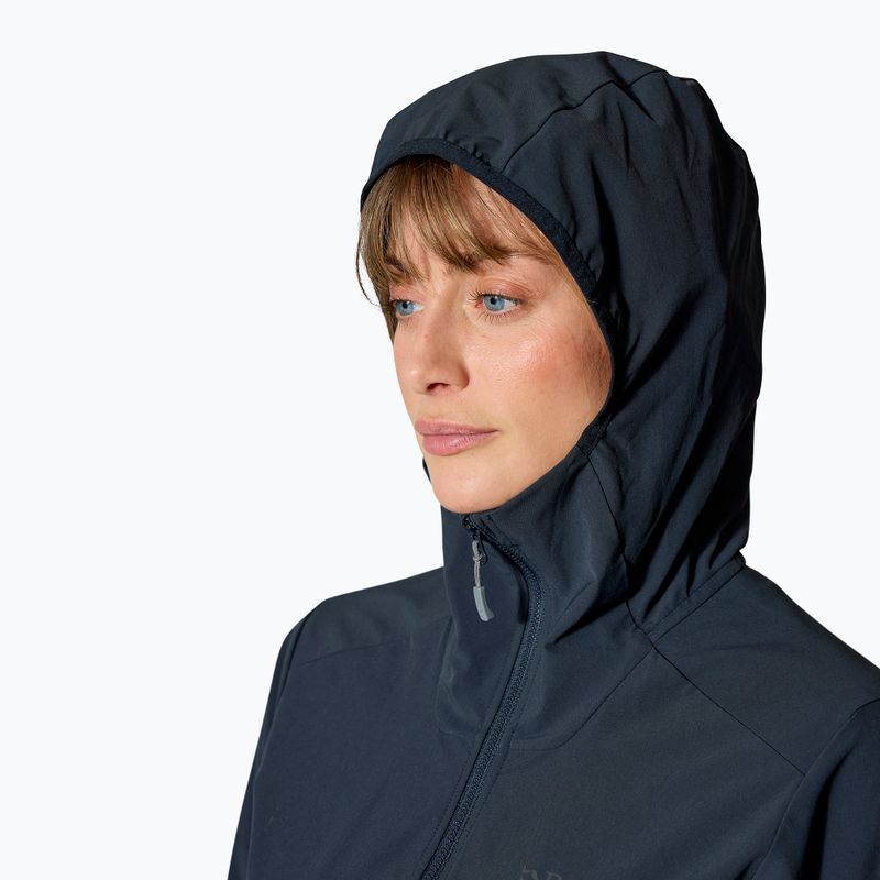 Kurtka softshell damska Rab Borealis Hoody beluga 5