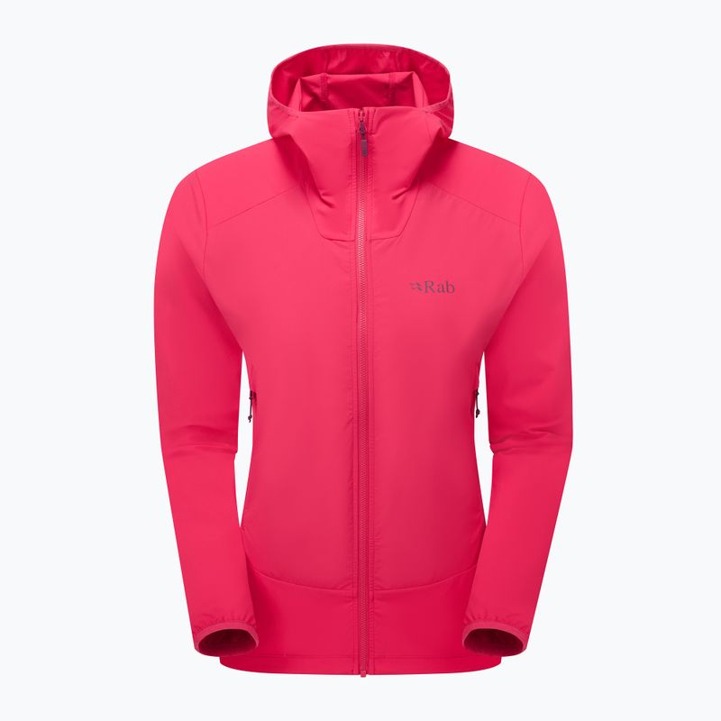 Kurtka softshell damska Rab Borealis Hoody watermelon