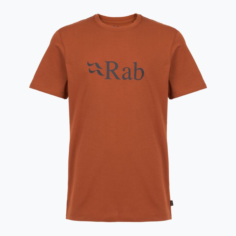 Koszulka męska Rab Stance Logo red earth