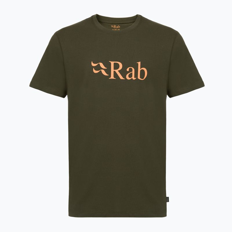Koszulka męska Rab Stance Logo army